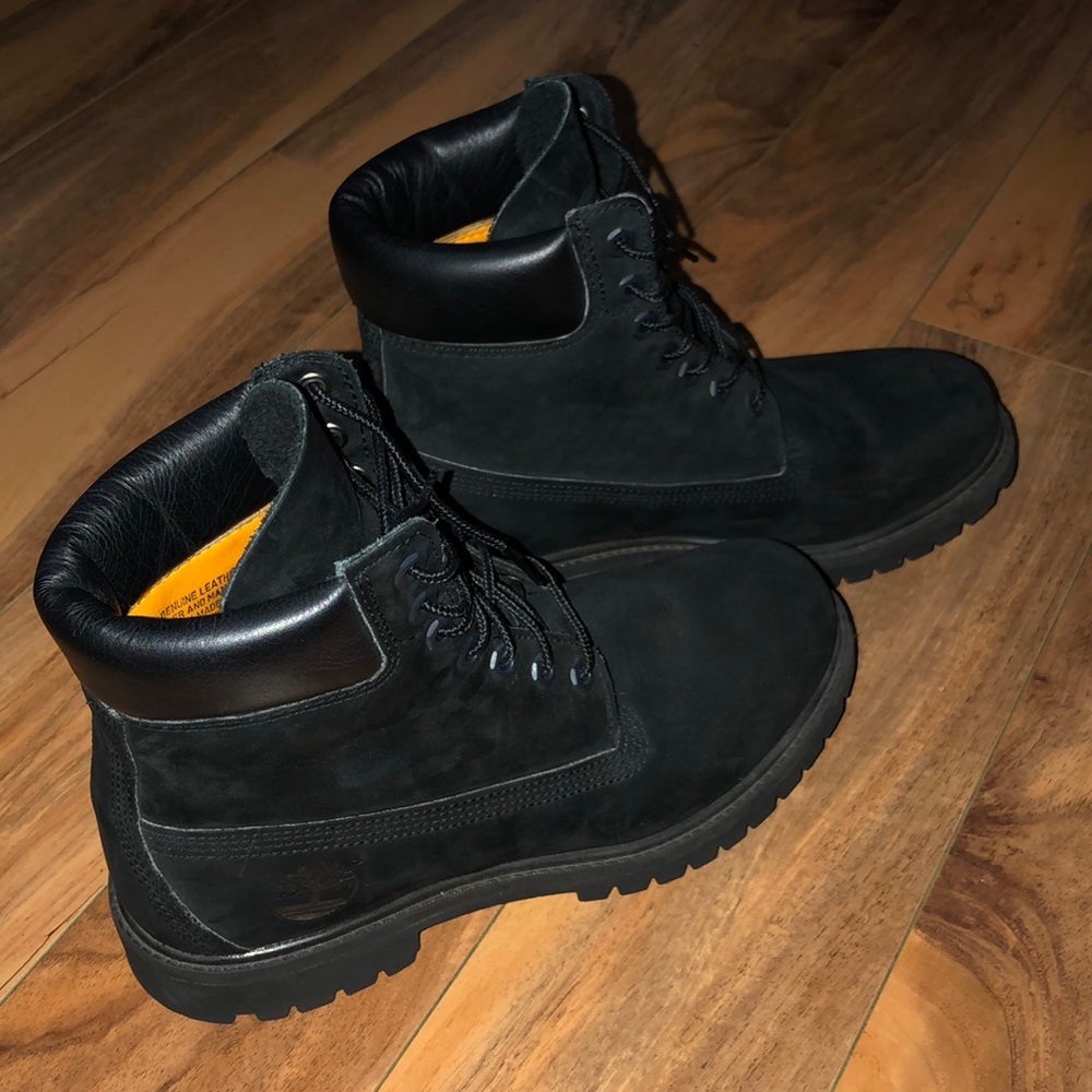 Timberland Men’s 8-inch Premium “Black” Boots